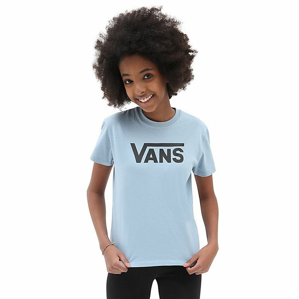 Vans Kurzarm-T-Shirt Für Kinder Vans Flying V Crew Blau