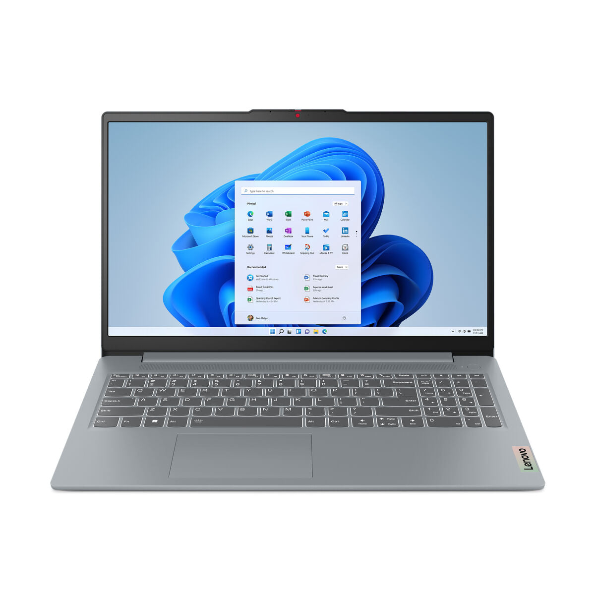 Lenovo Laptop Lenovo Ideapad Slim 3 15Iah8 15,6&quot; I5-12450H 16 Gb Ram 512 Gb Ssd Qwerty Spanisch