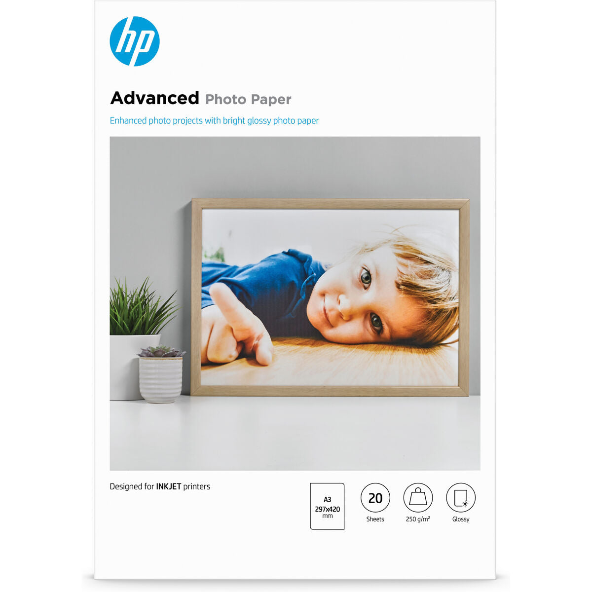 Hp Satiniertes Photopapier Hp Q8697A