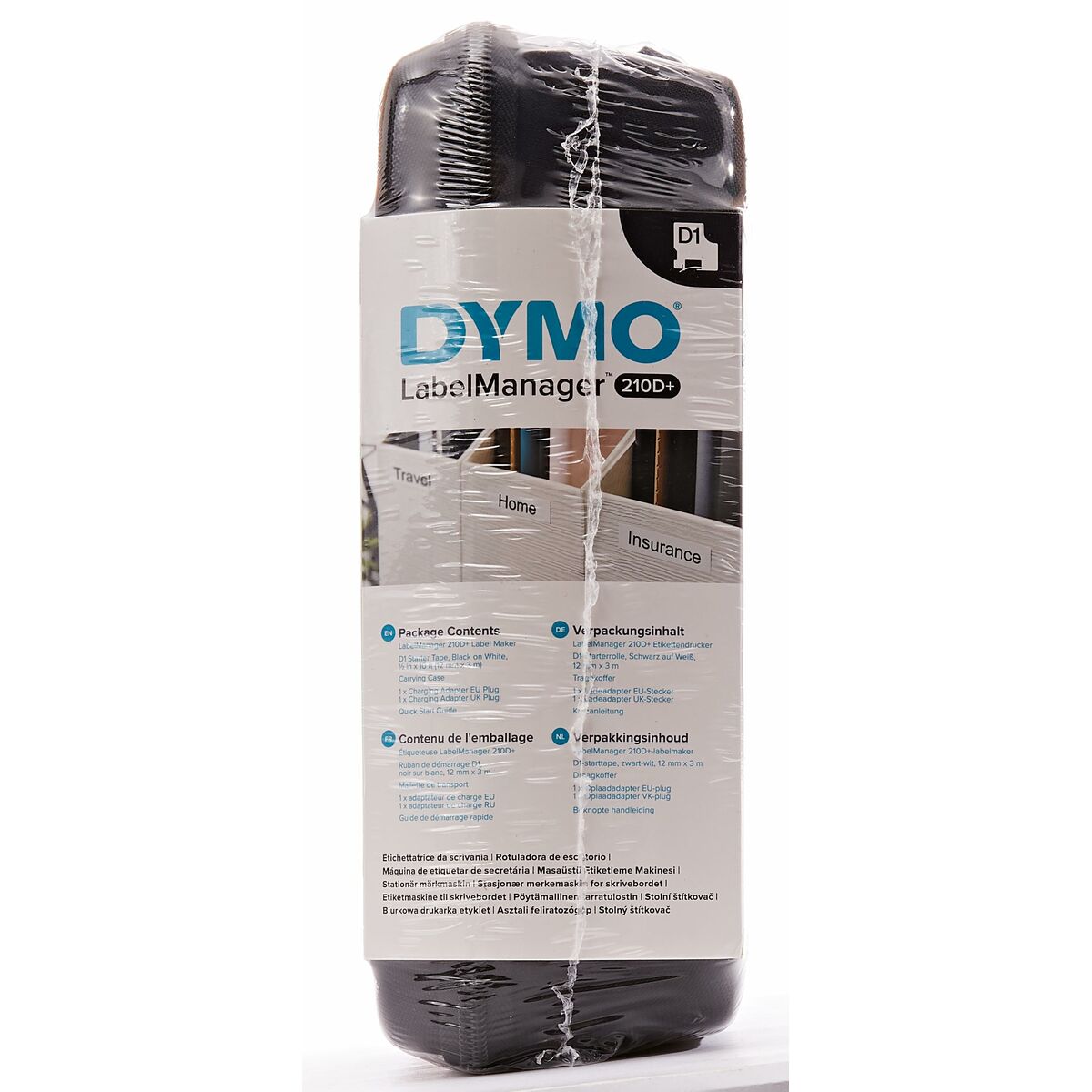 Dymo Tragbares, Elektrisches Etikettengerät Dymo Labelmanager™ 210D+ Qwerty Kitcase (1 Stück)