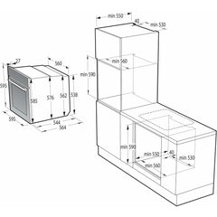 Hisense Pyrolytherd Hisense Bi64Epxe1Sol 3500 W