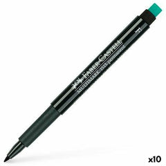 Faber-Castell Dauermarker Faber-Castell Multimark 1513 F Schwarz (10 Stück)