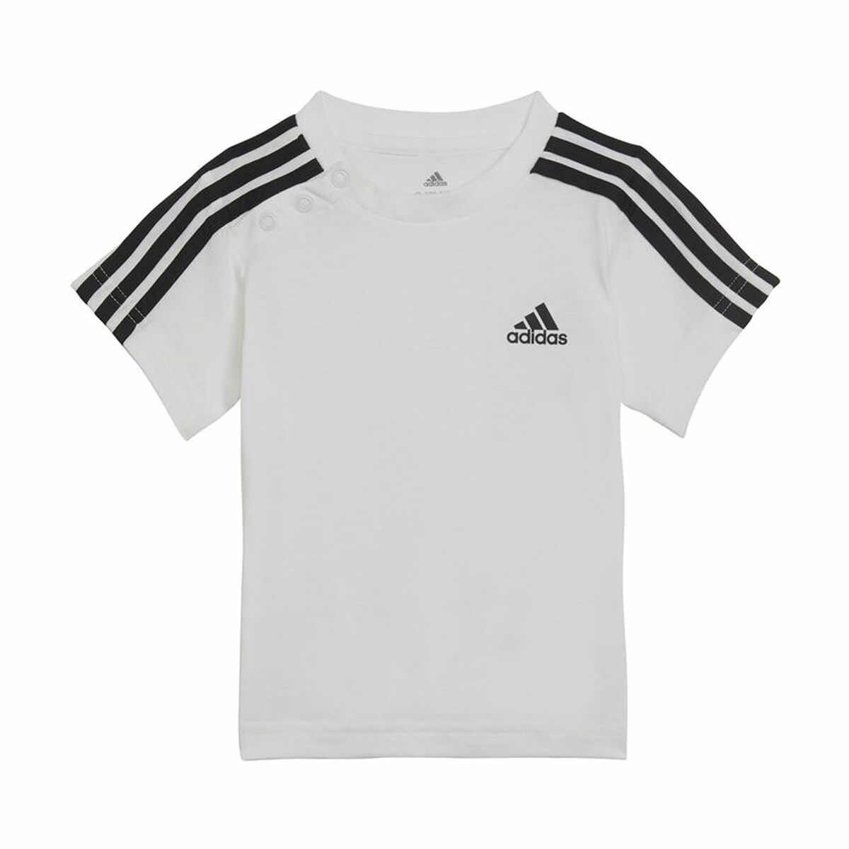 Adidas Baby-Sportset Adidas Three Stripes Schwarz Weiß