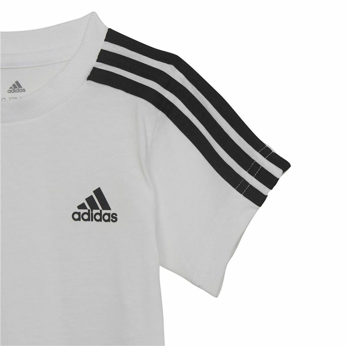 Adidas Baby-Sportset Adidas Three Stripes Schwarz Weiß