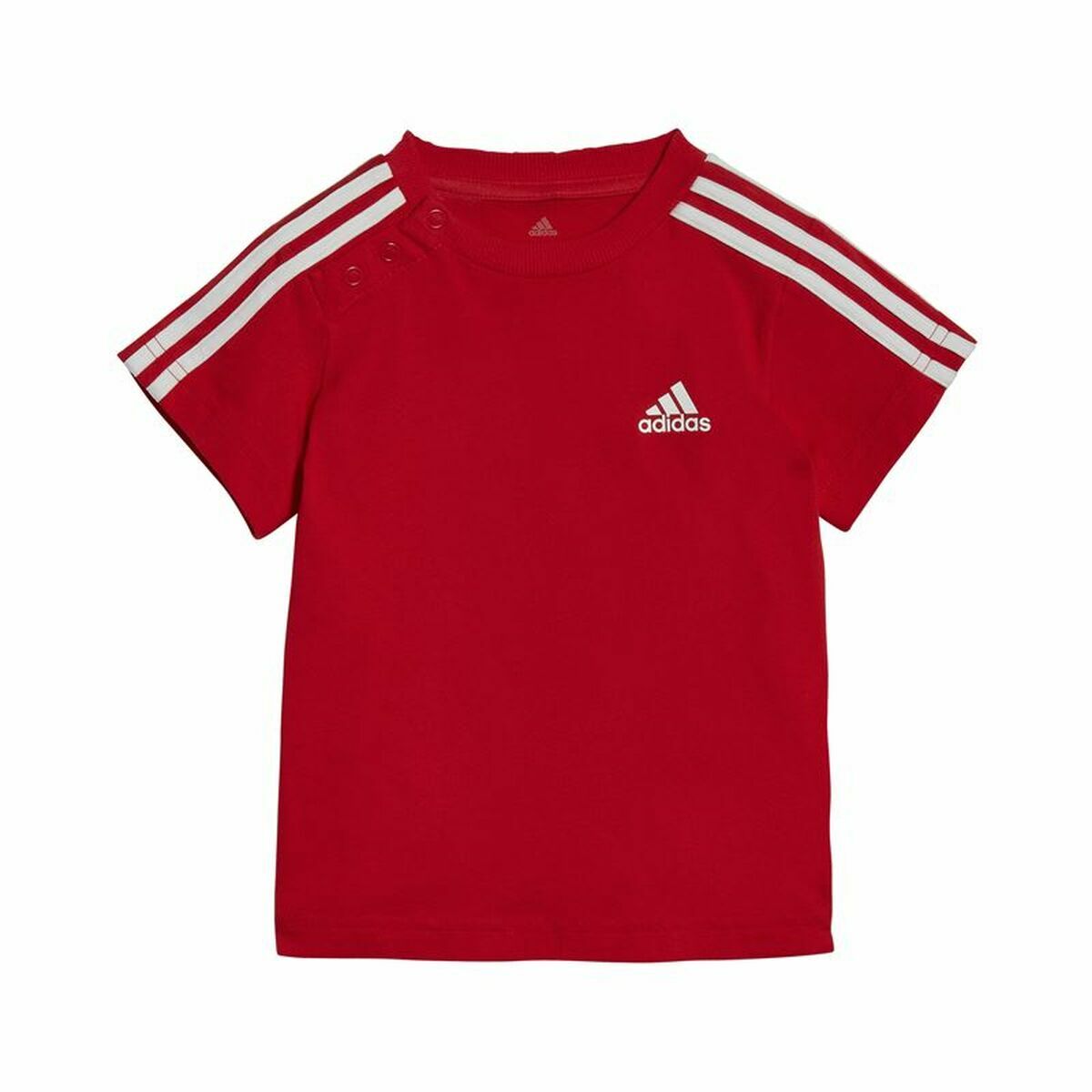 Adidas Baby-Sportset Adidas Three Stripes Rot