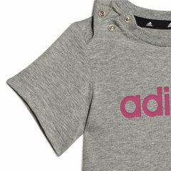 Adidas Baby-Sportset Adidas Essentials Lineage Dunkelgrau