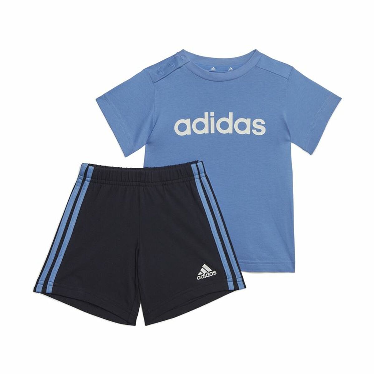 Adidas Baby-Sportset Adidas 3 Stripes Blau