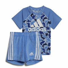 Adidas Baby-Sportset Adidas Bunt Tarnfarbe Dinosaurier