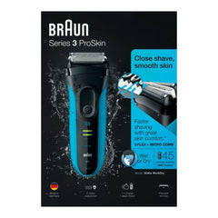 Braun Elektrischer Rasierapparat Braun 3040S Blau