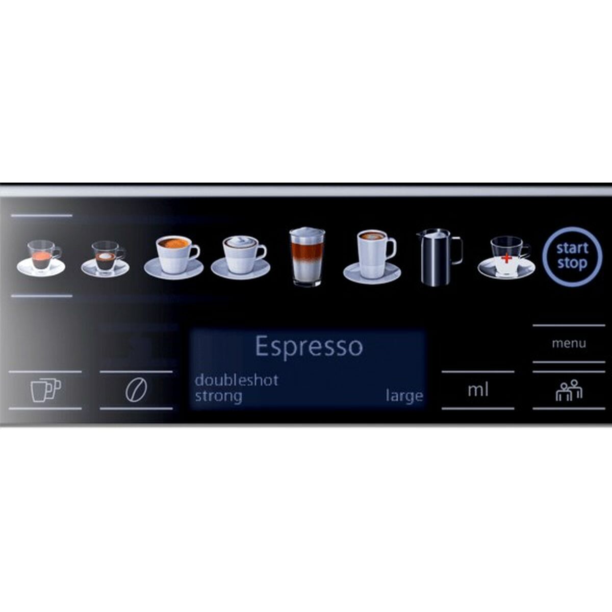 Siemens Ag Superautomatische Kaffeemaschine Siemens Ag Te653M11Rw Silberfarben 2 Kopper 1,7 L