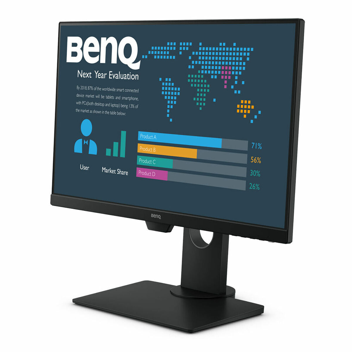 Benq Monitor Benq Bl2480T Full Hd 23,8&quot; Led