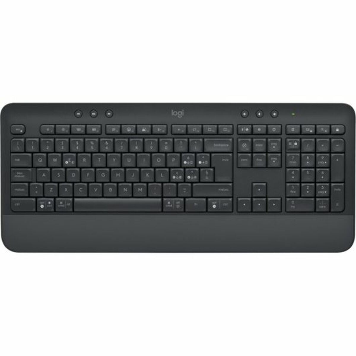 Logitech Tastatur Logitech 920-010915 Graphit Qwerty