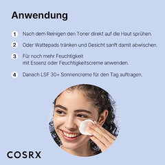 COSRX AHA/BHA Clarifying Treatment Toner | Peeling-Gesichtswasser für ebenmäßige Haut | Anti Mitesser & Anti Pickel | Poren Verkleinern | für alle Hauttypen | Vegan,tierversuchsfrei | Korean Skincare