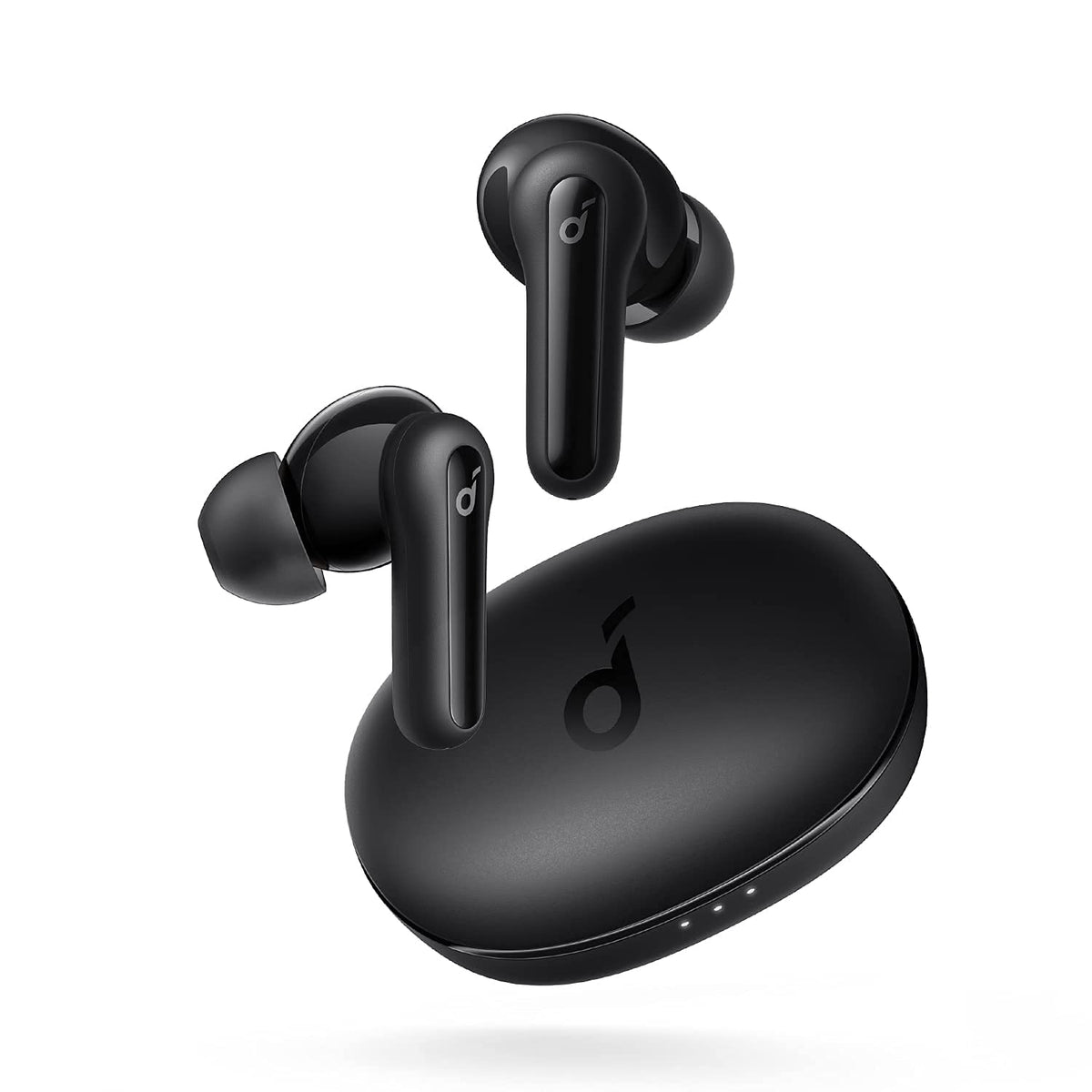 soundcore by Anker Life P2 Mini Bluetooth Kopfhörer, In Ear Kopfhörer mit 10mm Audiotreiber, intensiver Bass, EQ, Bluetooth 5.2, 32 Std Akku, Aufladen mit USB-C(Schwarz) (Generalüberholt)