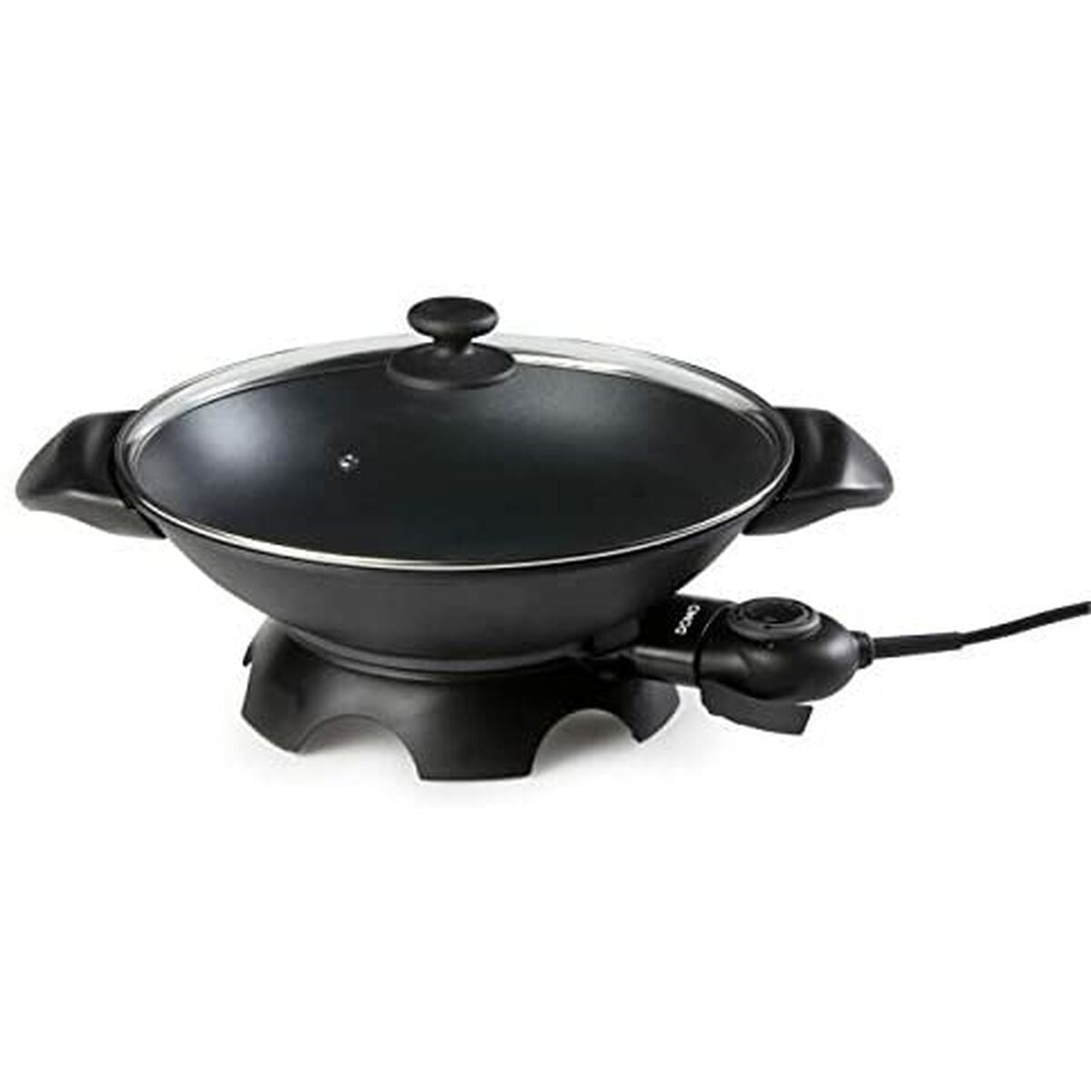 Domo Wok Pfanne Domo Do-8708W 2000 W 5 L Schwarz