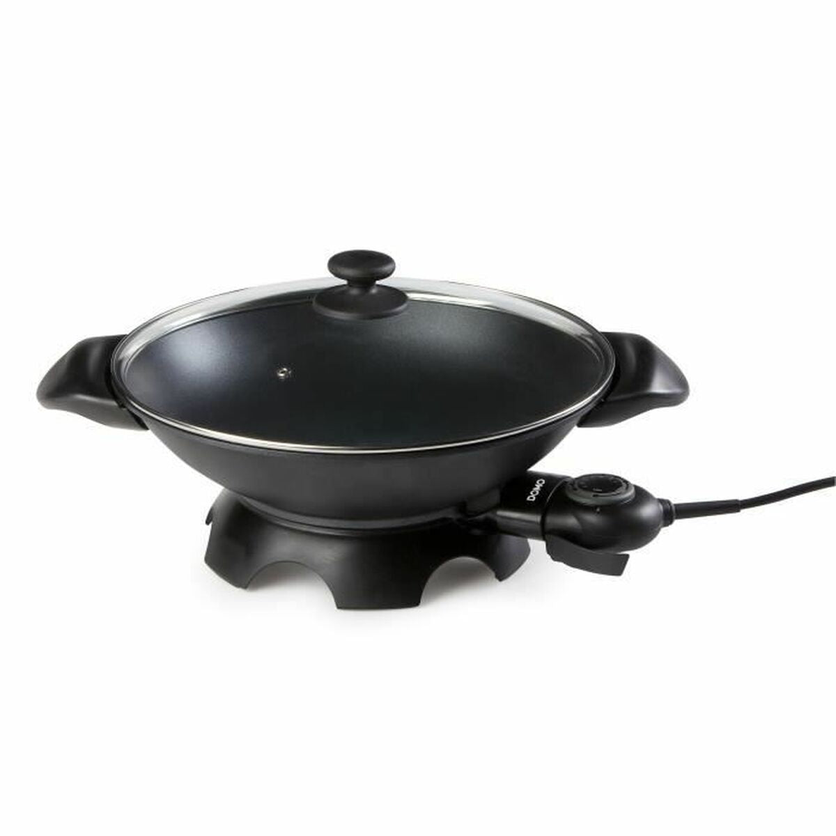 Domo Wok Pfanne Domo Do-8708W 2000 W 5 L Schwarz