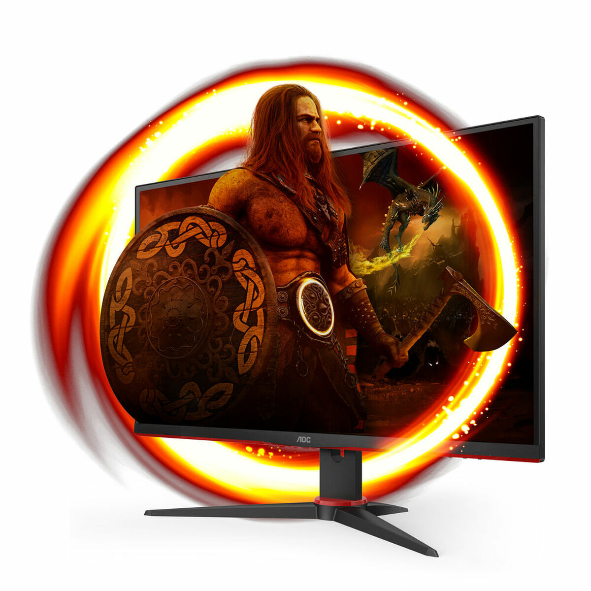 Aoc Monitor Aoc 27G2Sae Bk Full Hd 27&quot; 165 Hz