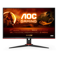 Aoc Monitor Aoc 27G2Sae Bk Full Hd 27&quot; 165 Hz