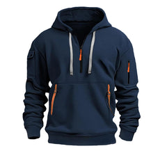 Rrongwn Hoodie Herren Oversize Winter Dicke Kapuzenpulli Casual Sweatshirt Hip Hop Outdoor Kapuzenpullover Personalisierte Hoodie Langarm Hooded Pullover 2024 Winter Pulli Bequem Oberteile