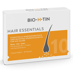 BIO-H-TIN Hair Essentials – Mikronährstoffkapseln für Haare voller Wow, 30 Kapseln für 1 Monat