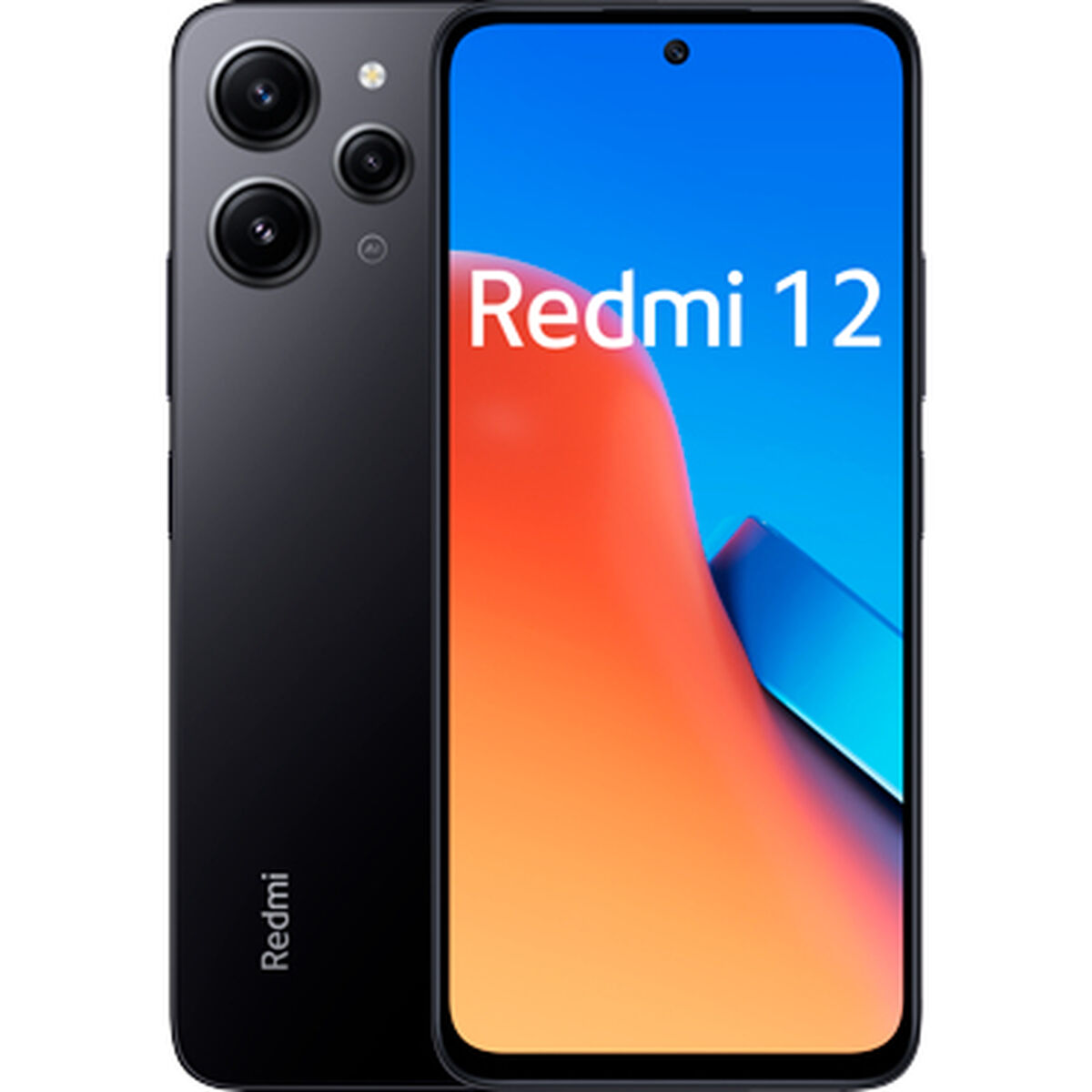 Xiaomi Smartphone Xiaomi Redmi 12 4-128 Bk V2 6,79&quot; Mediatek Helio G88 4 Gb Ram 128 Gb Schwarz