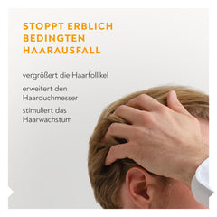 Minoxidil BIO-H-TIN 50 mg/ml Spray (3 x 60 ml), stoppt erblich bedingten Haarausfall, inkl. Coffein-Shampoo Add-On (8 ml)