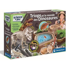 Clementoni Wissenschaftsspiel Clementoni Triops Et Le Monde Des Dinosaures Fr