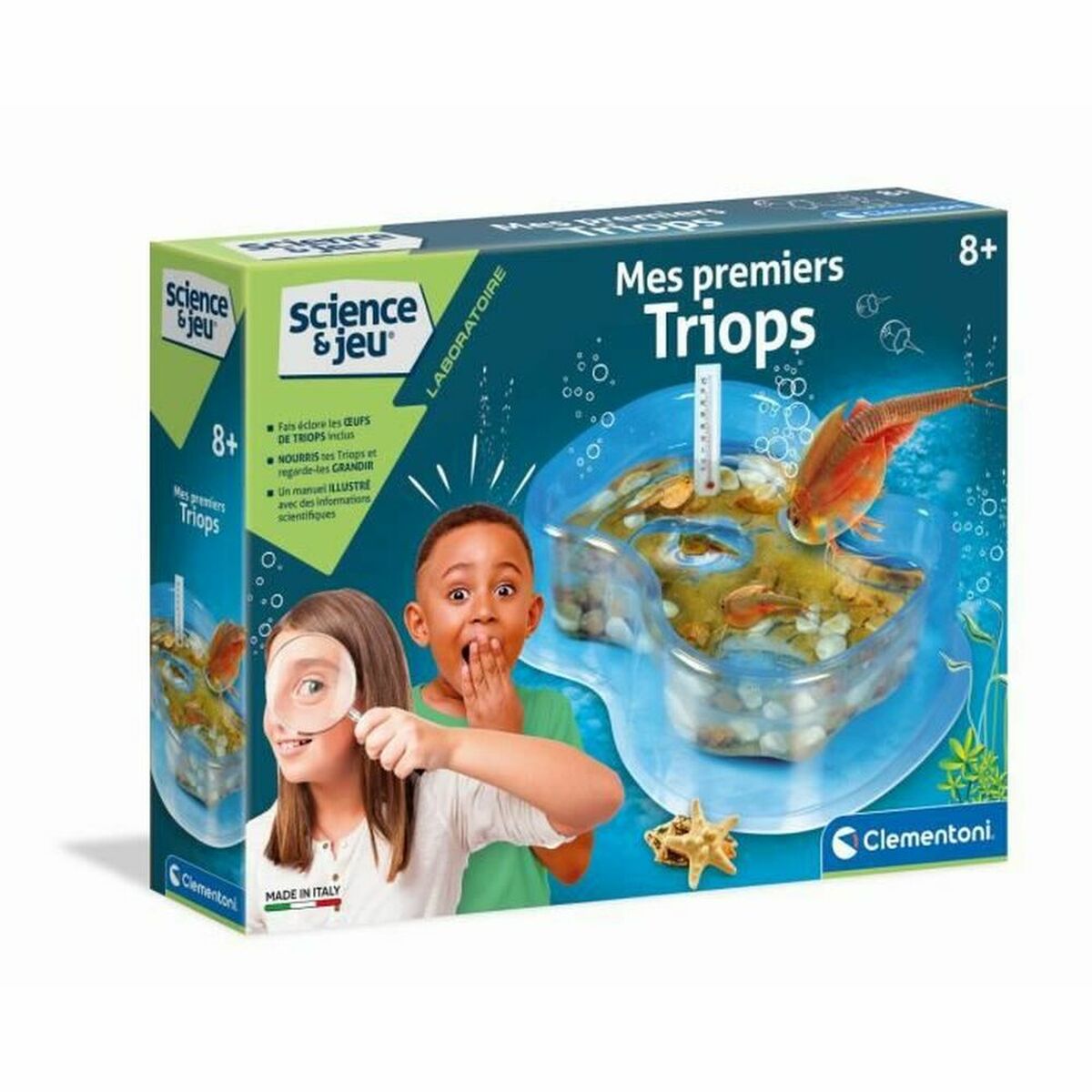 Clementoni Wissenschaftsspiel Clementoni Mes Premiers Triops Fr