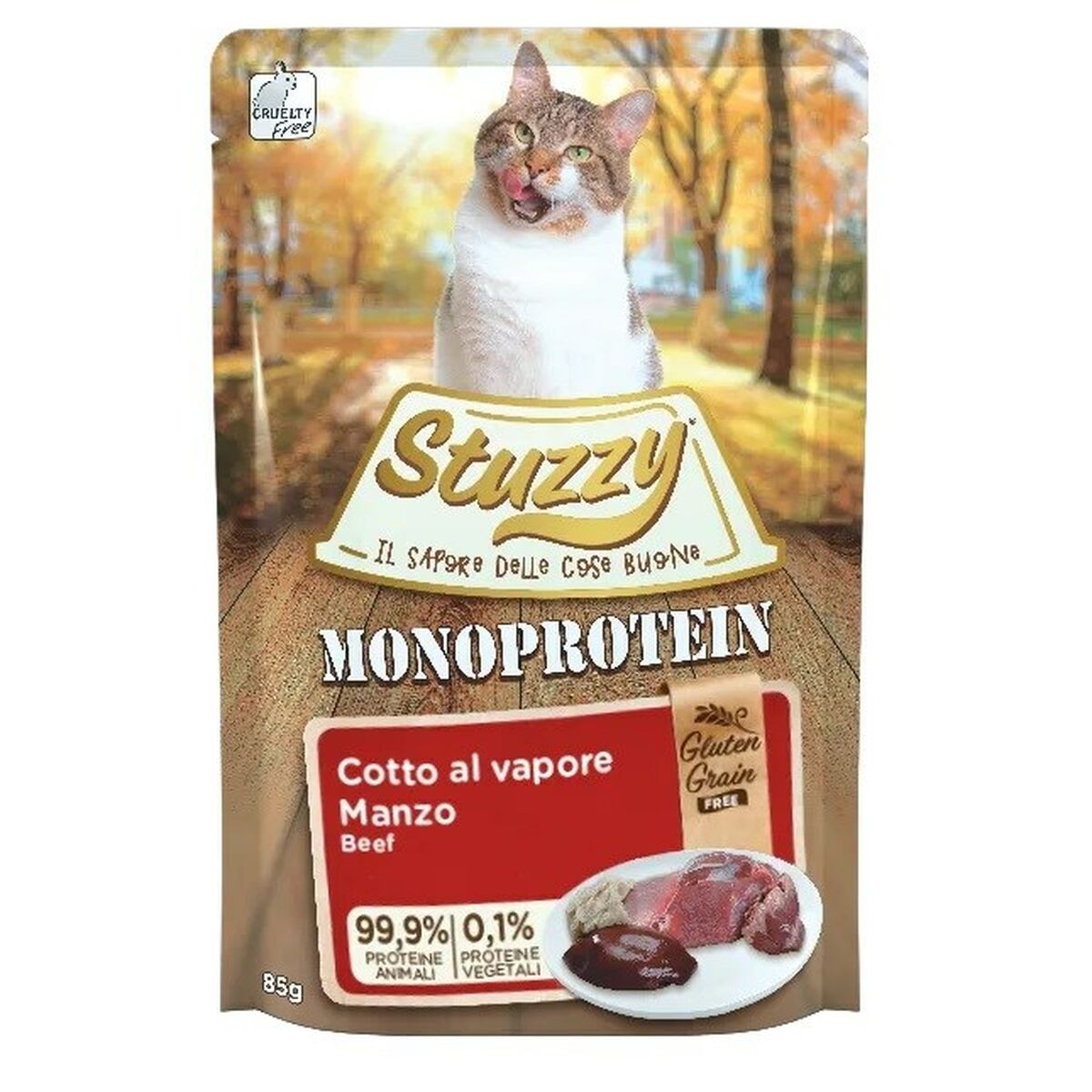 Agras Pet Foods Katzenfutter Agras Pet Foods Monoprotein Beef Rind Und Kalbfleisch 85 G