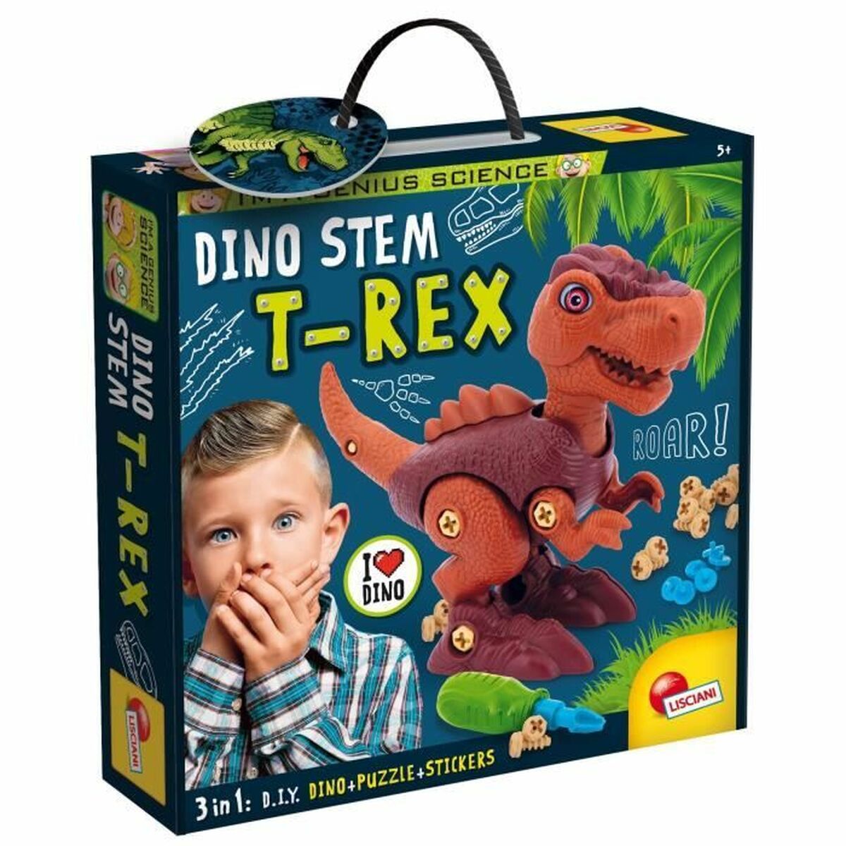 Lisciani Giochi Wissenschaftsspiel Lisciani Giochi Dino Stem T- Rex