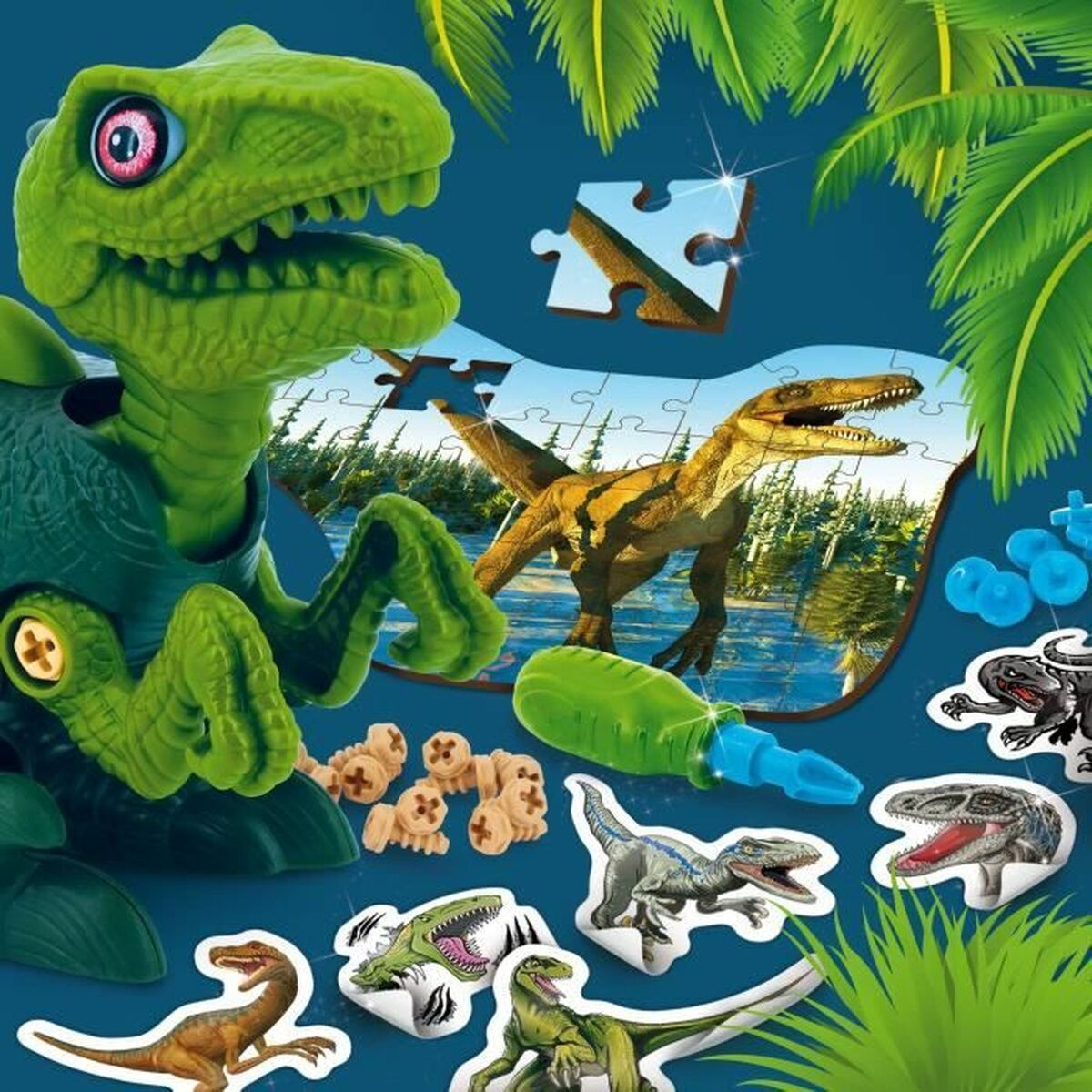 Lisciani Giochi Wissenschaftsspiel Lisciani Giochi Dino Stem Velociraptor