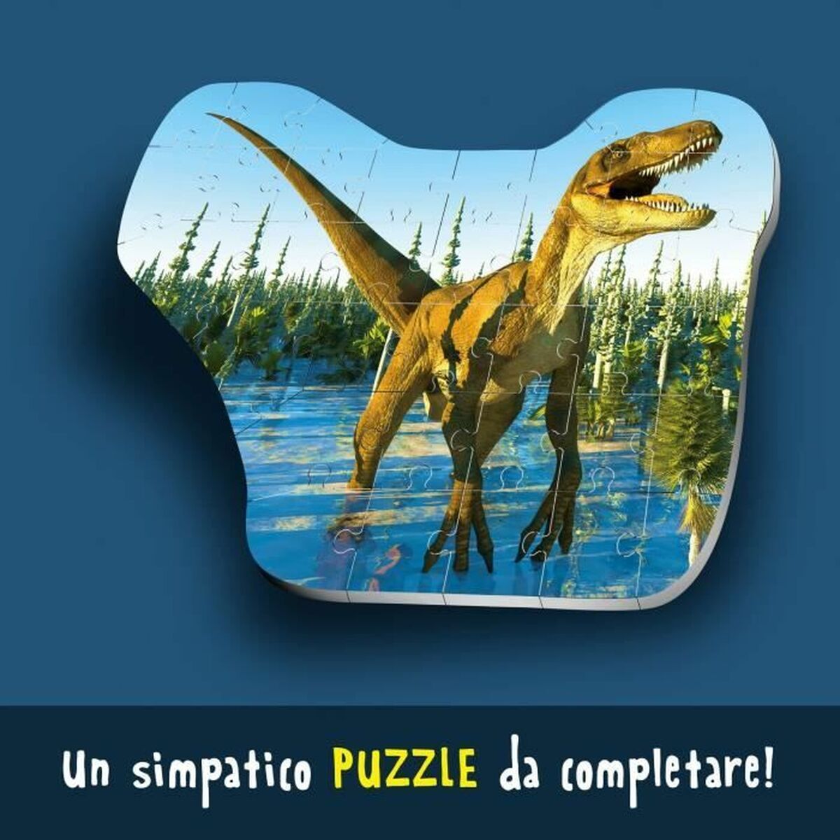 Lisciani Giochi Wissenschaftsspiel Lisciani Giochi Dino Stem Velociraptor