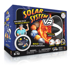 Abacus Brands STEAM Solar System VR Lab - Illustrated Interactive VR Book and STEAM Learning Activity Set - for Ages 8 and Up