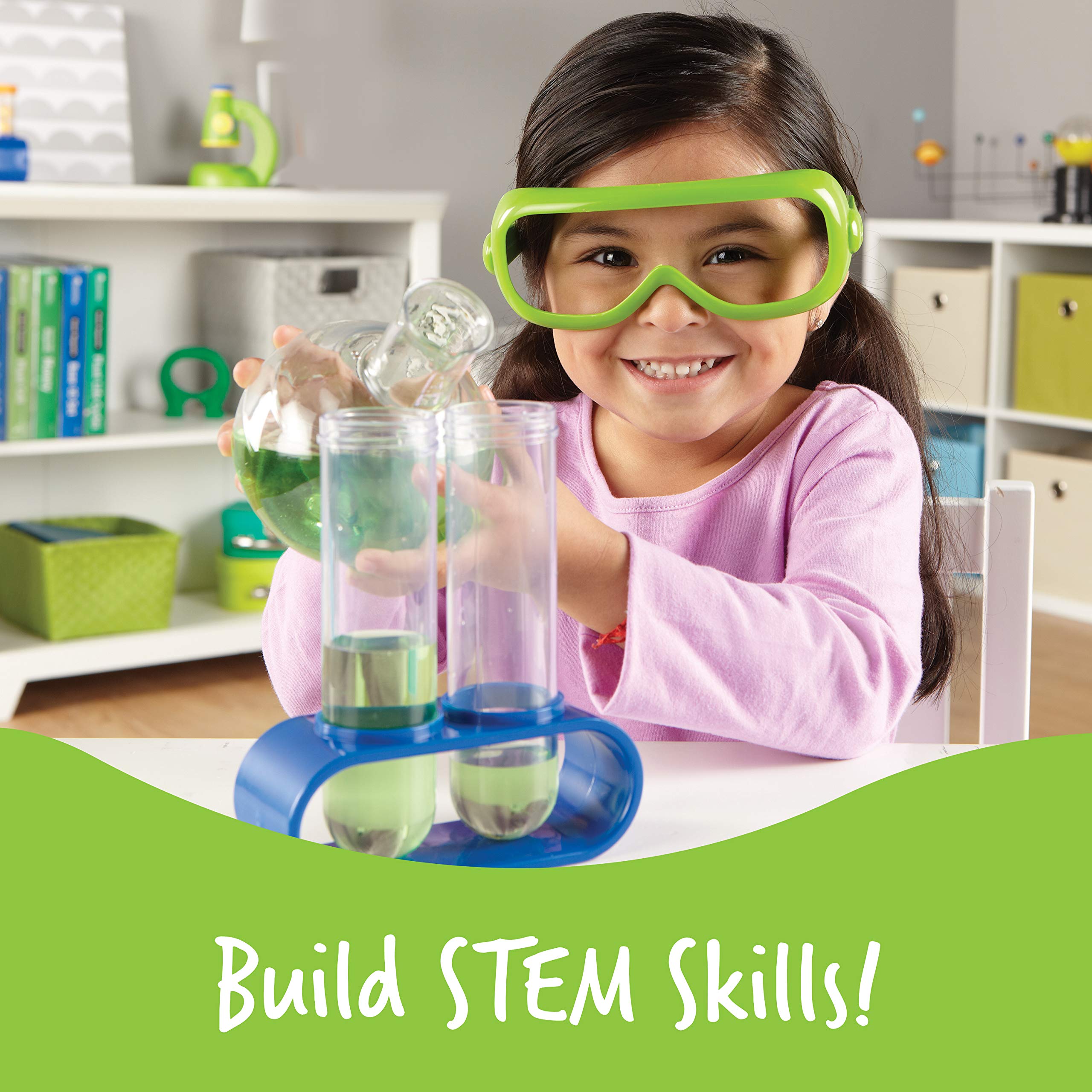 Learning Resources Primary Science Deluxe Lab Set - 45 Pieces, Ages 3+ Preschool Science Kit, STEM Toys, Science Experiments for Kids, Preschool Learning Toys