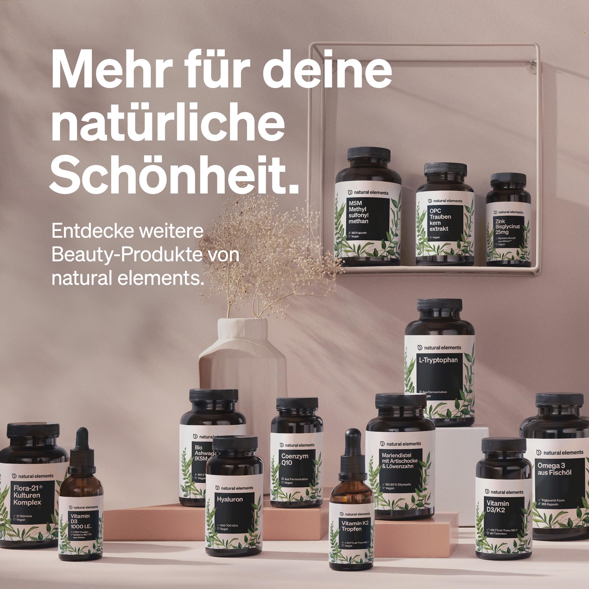 Biotin + Selen + Zink für Haut, Haare & Nägel - 365 vegane Tabletten - Ohne Magnesiumstearat, laborgeprüft & in Deutschland produziert