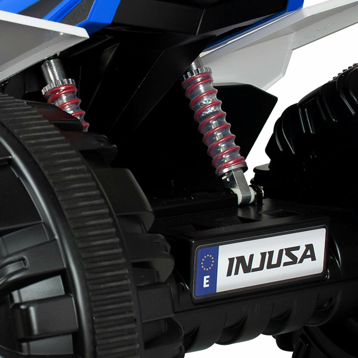 Injusa Elektro-Quad Injusa Rage Licht Blau Weiß 12 V