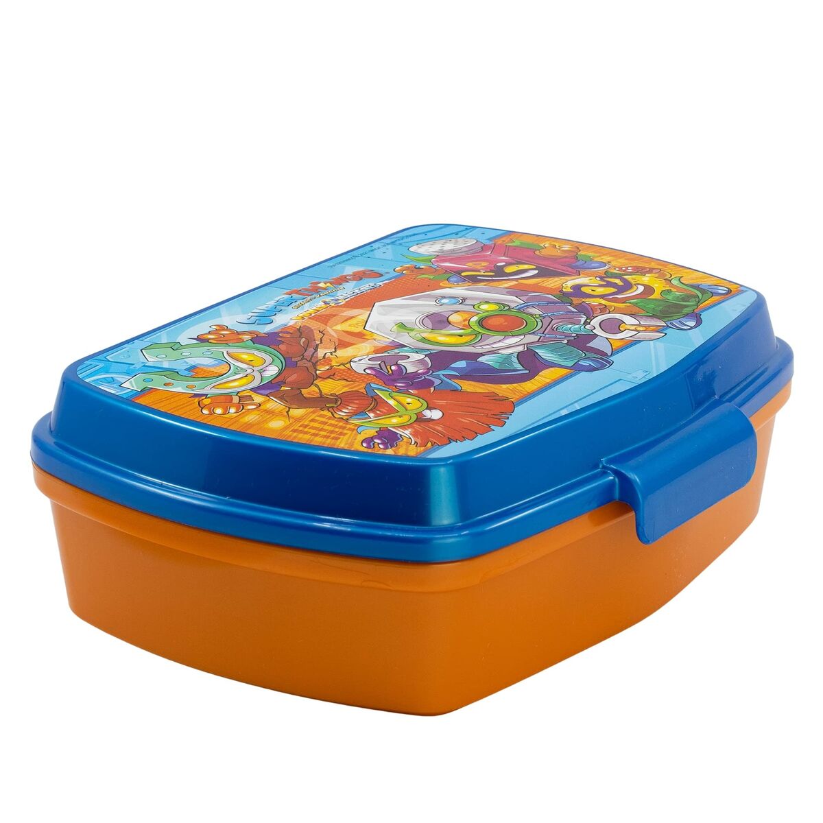 Superthings Brotdose Für Sandwiches Superthings Kazoom Kids Blau Orange Kunststoff (17 X 5.6 X 13.3 Cm)