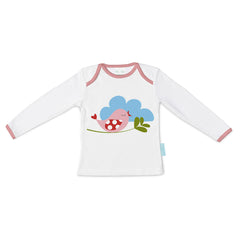 Happyfriday Langarm T-Shirt Für Kinder Happyfriday Mr Fox Little Birds Bunt 18-24 Meses