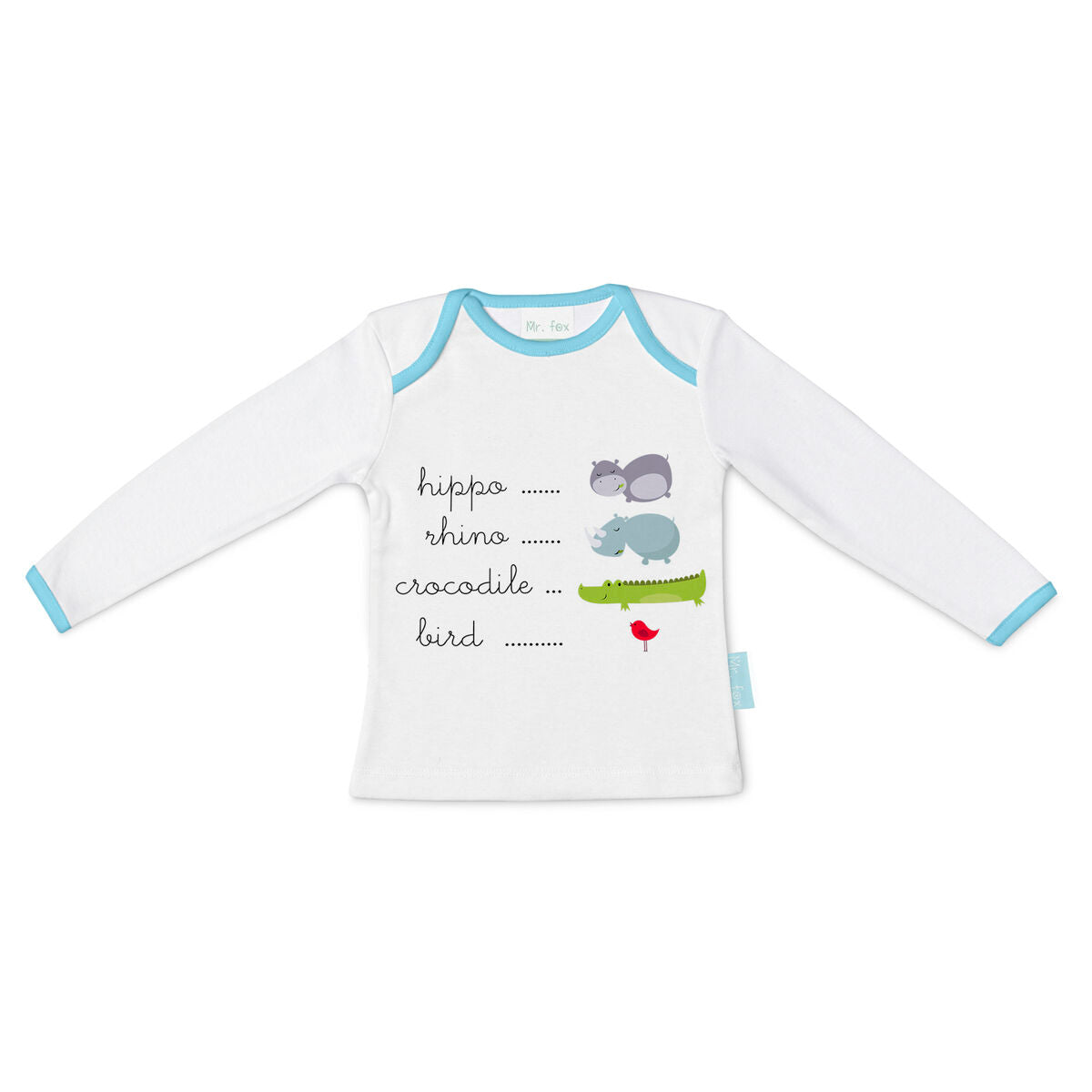 Happyfriday Langarm T-Shirt Für Kinder Happyfriday Mr Fox Hippo Bunt 18-24 Meses