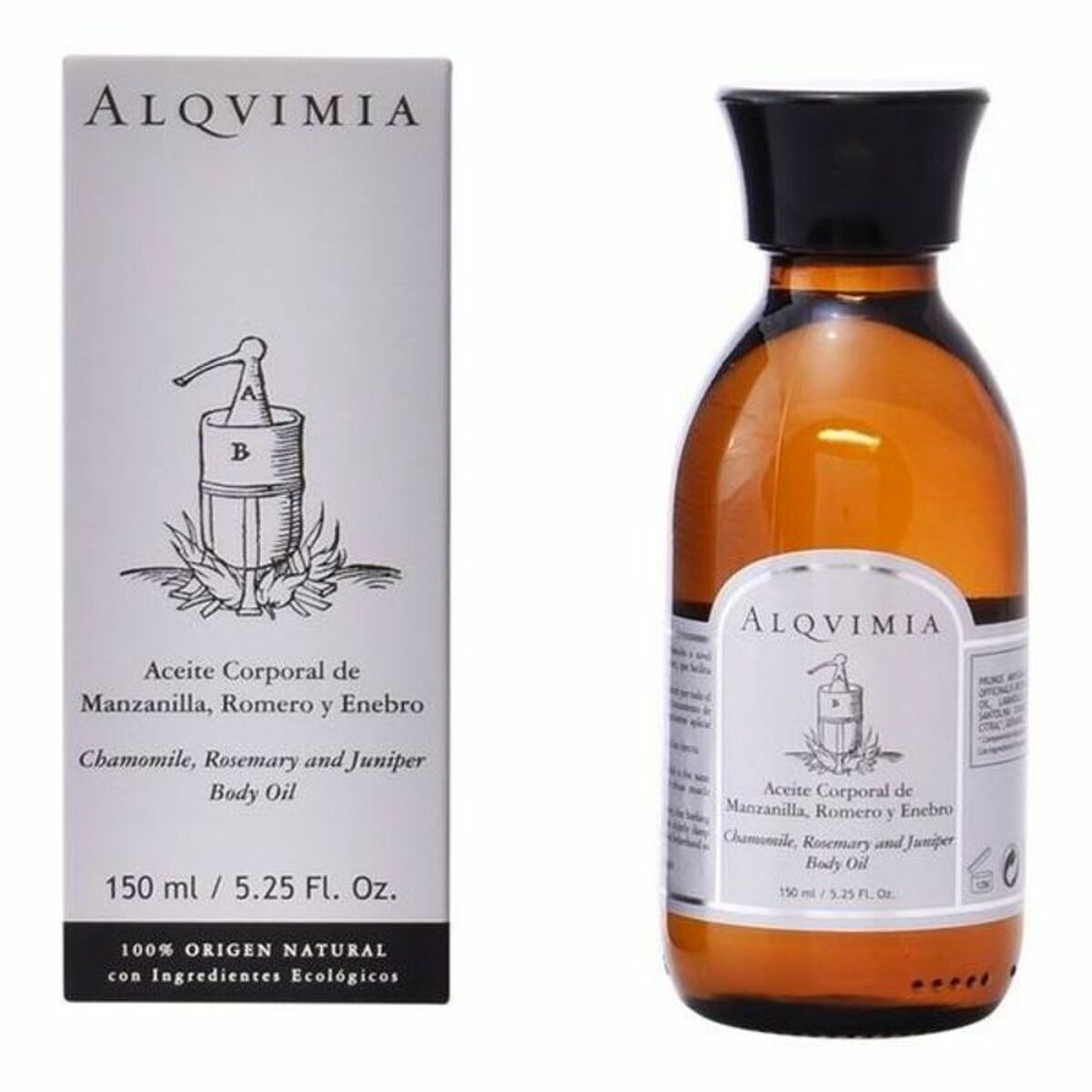 Alqvimia Körperöl Alqvimia Kamille Wacholder Rosmarin (150 Ml)