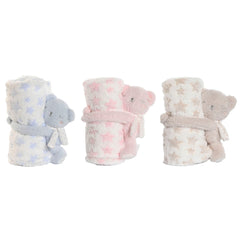 Home Esprit Baby-Geschenk-Set Home Esprit Blau Beige Rosa Polyester (3 Stück)