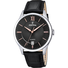 Festina Herrenuhr Festina F20426/6 Schwarz