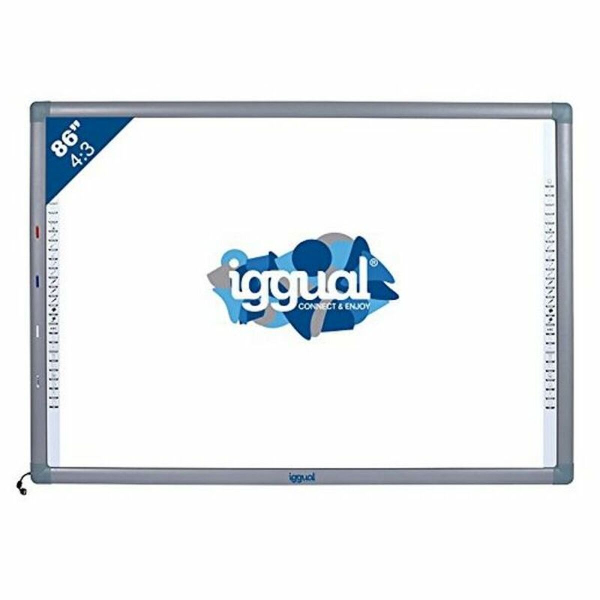 Iggual Interaktives Whiteboard Iggual Igg314371 86&quot; 4:3 Infrarot