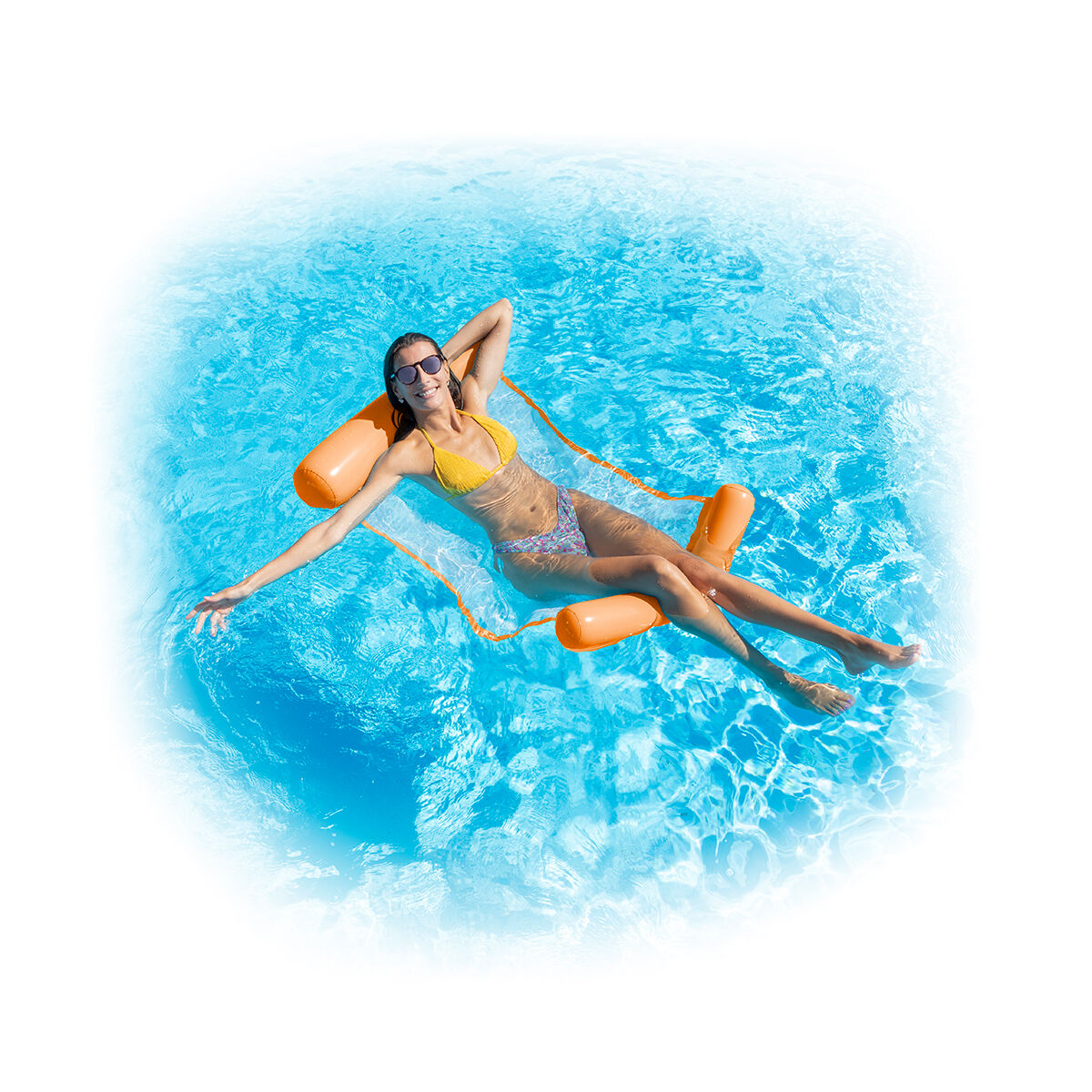 Innovagoods Individuelle Schwimmende Hängematte Für Den Pool Pulok Innovagoods