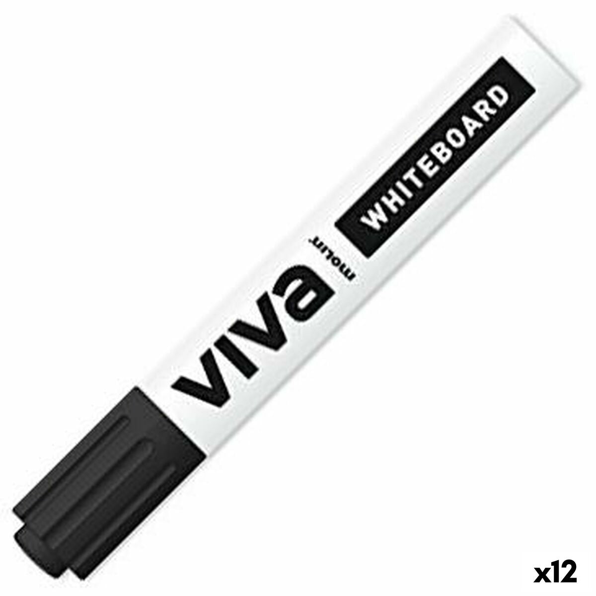 Molin Schiefermarker Molin Viva Schwarz (12 Stück)