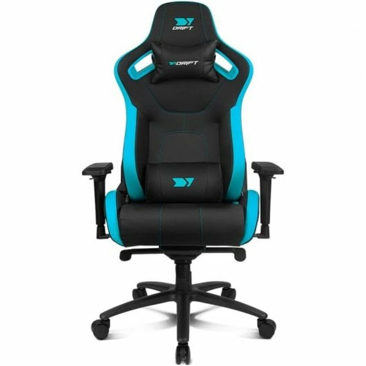 Drift Gaming-Stuhl Drift Dr600Bl Schwarz Schwarz/Blau