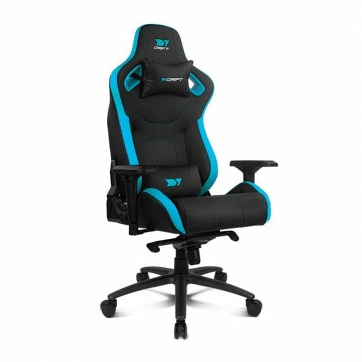 Drift Gaming-Stuhl Drift Dr600Bl Schwarz Schwarz/Blau