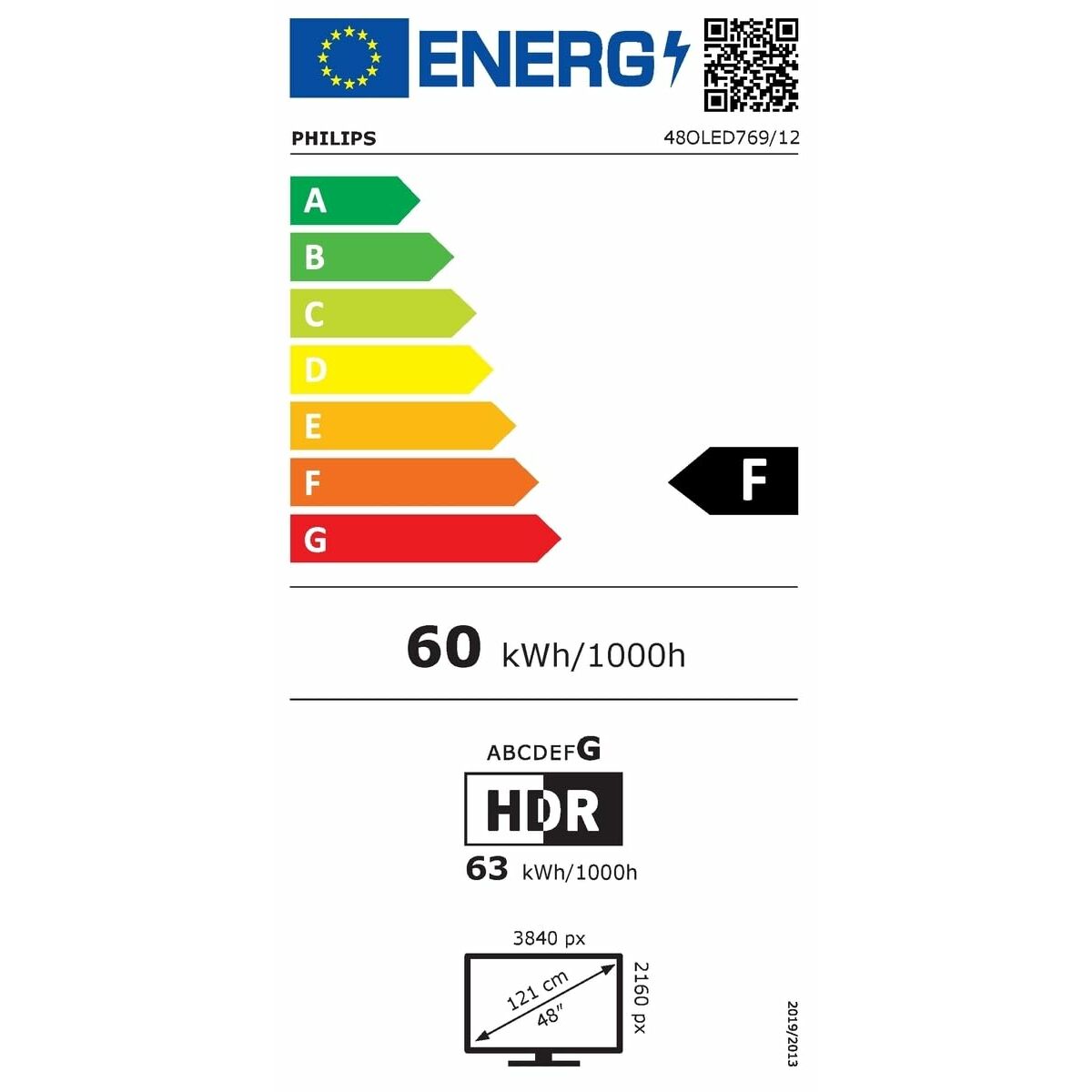 Philips Smart Tv Philips 48Oled769/12 4K Ultra Hd 48&quot; Hdr Hdr10 Oled Amd Freesync Nvidia G-Sync Dolby Vision