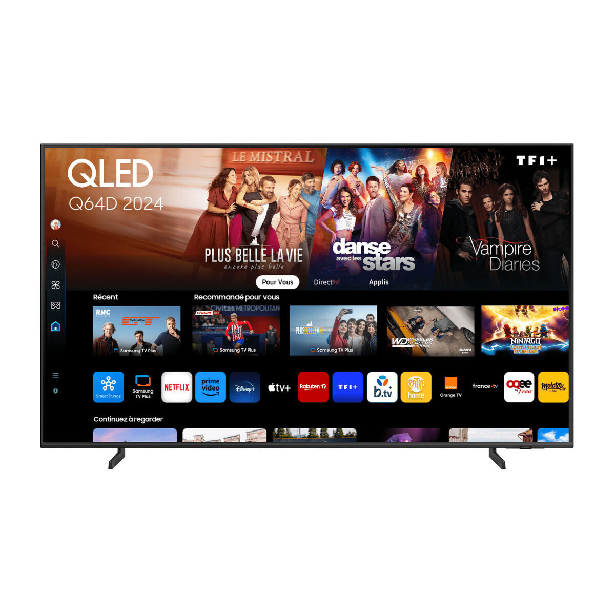 Samsung Smart Tv Samsung Tq55Q64D 4K Ultra Hd 55&quot; Qled