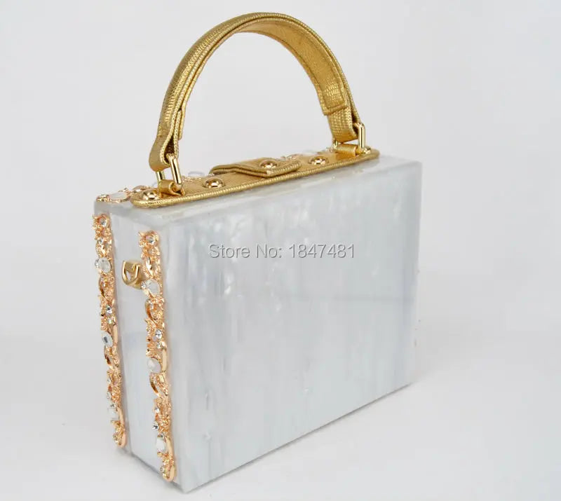 Box Designer abend tasche diamant blume Kupplung Tasche hohl relief Acryl luxus handtasche bankett partei geldbörse frauen Schulter tasche